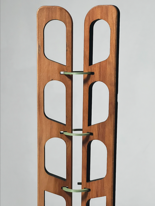 Linka Red Cedar Slim Duo Plant Trellis