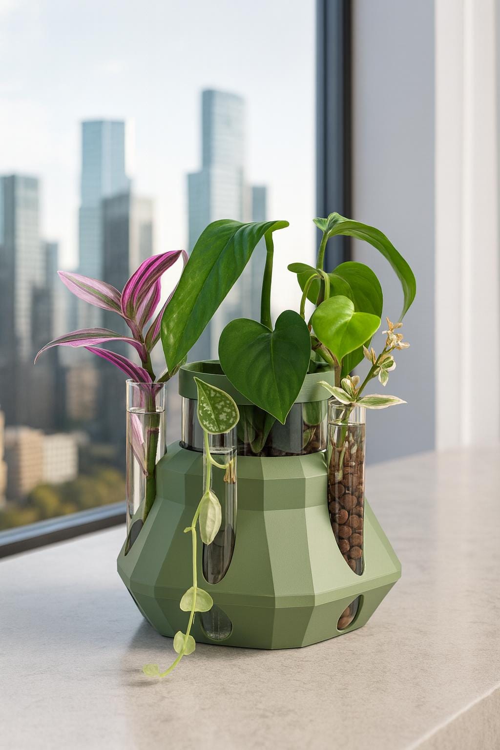Tektra Large Glass Propagation Station - 19 Colours