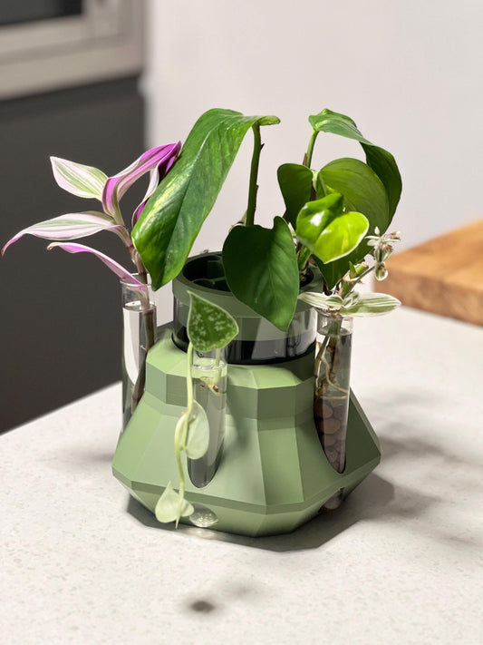 Tektra Large Glass Propagation Station - 18 Colours